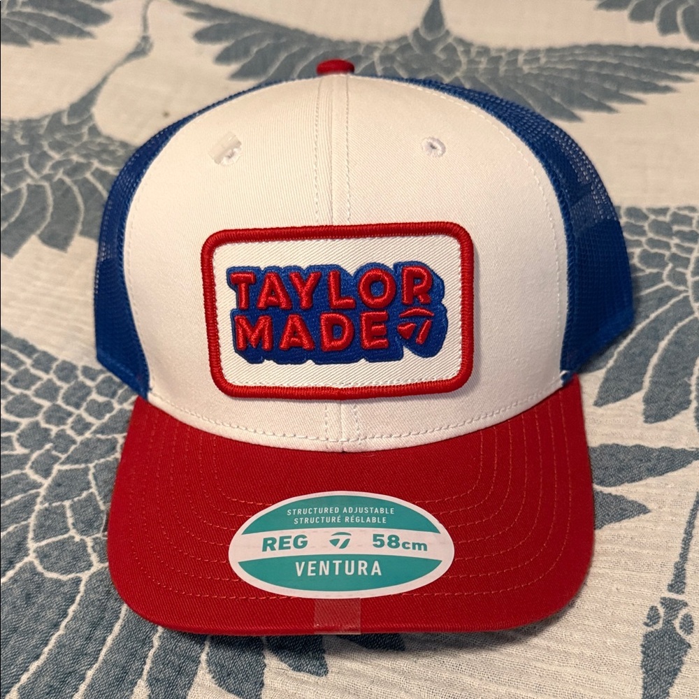 TaylorMade Blue and Red Cap